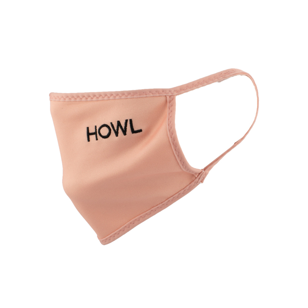 HOWL SUPPLY  MUTE FACEMASK PINK
