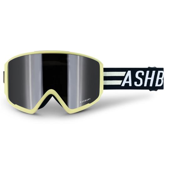 ASHBURY [MAGNETIC] ARROW STRIPES: Silver mirror lens + Clear lens