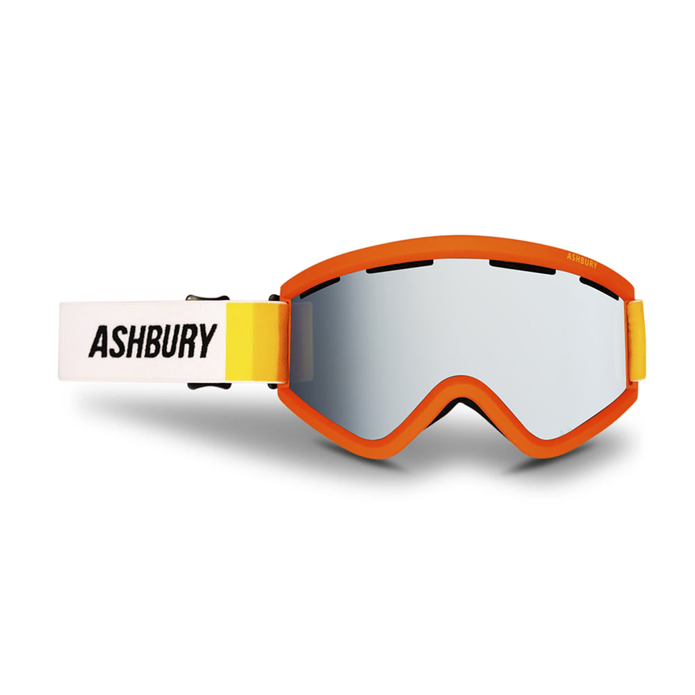 ASHBURY [CLASSIC] BLACKBIRD SUNRISE: Silver mirror lens + Clear lens